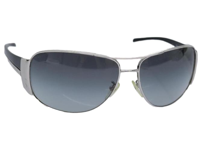 PRADA Sunglasses Black White Auth am6642 Metal  ref.1564059