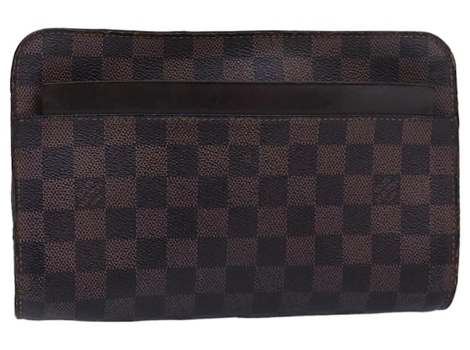 LOUIS VUITTON Damier Ebene Saint Louis Clutch Bag N51993 LV Auth am6670  ref.1564099