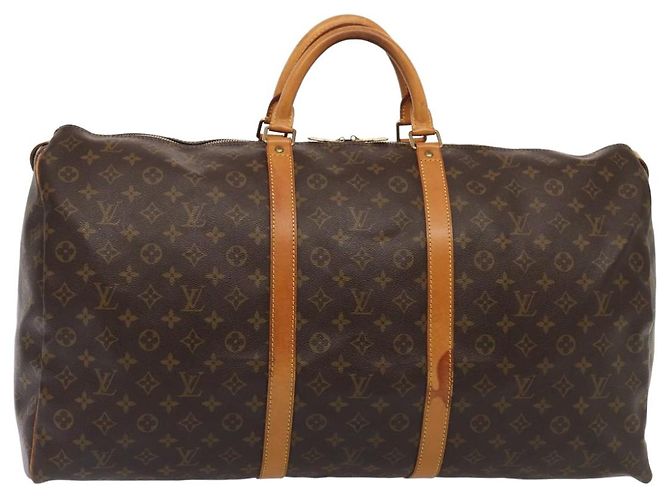 LOUIS VUITTON Monogram Keepall 60 Bolsa Boston M41422 LV Auth yk13831 Monograma