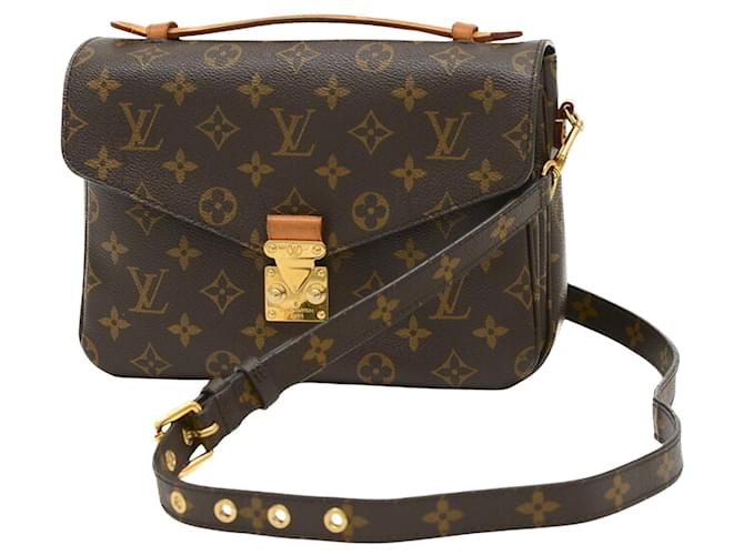 Louis Vuitton Metis Brown Cloth  ref.1564242