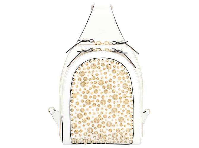 【Christian Louboutin】LOUBIFUNK ショルダーバッグ Loubifunk - クロスボディバッグ - カーフレザー - グレー