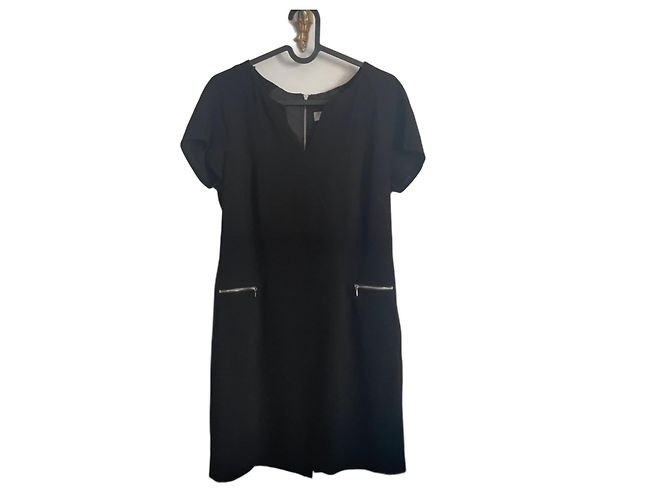 Gerard Darel Schwarzes Viscose Kleid