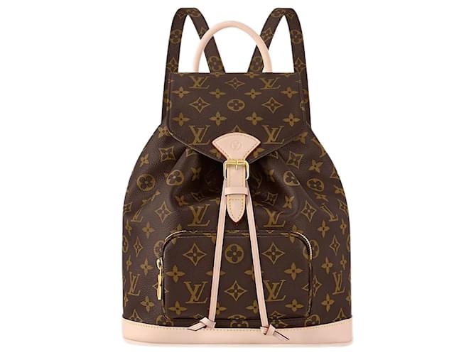 Louis Vuitton LV Montsouris backpack PM new Brown Cloth  ref.1565042