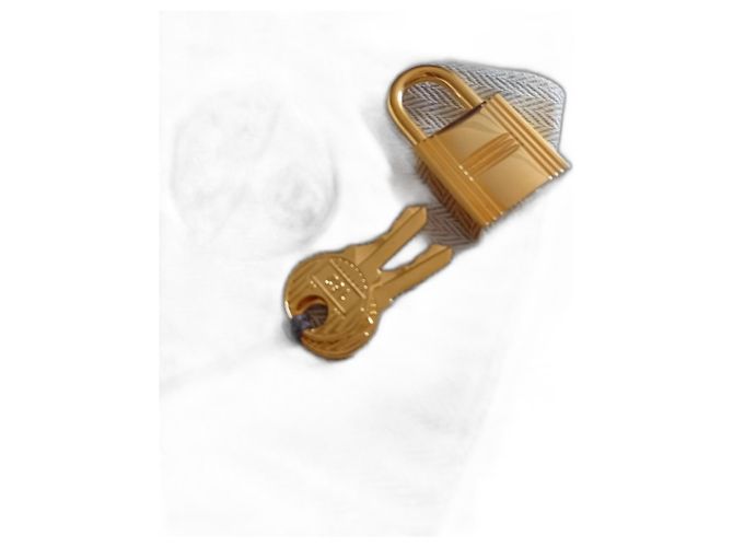 Kelly Hermès Lock with two keys Gold hardware
