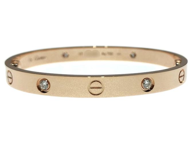 Love Pulsera Cartier Oro Rosa Dorado