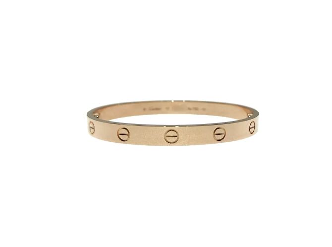 Love Pulsera Cartier Oro Rosa Dorado