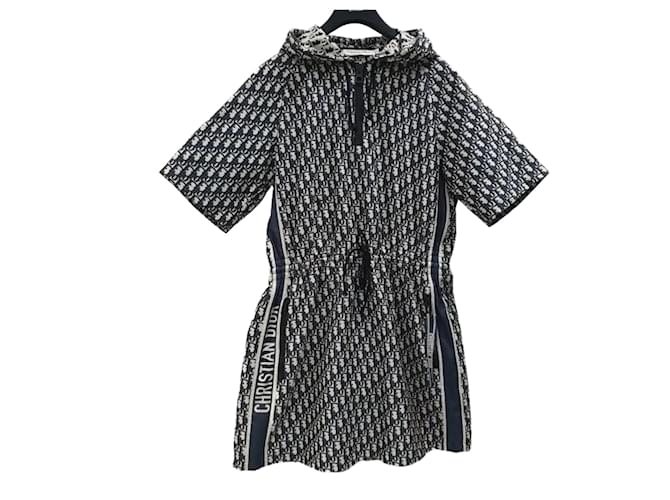 Christian Dior Dior Short Hooded Monogram Oblique Dress Sz
