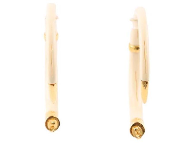Aurelie Bidermann Orecchini beige