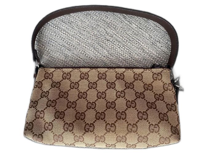 Pochette Gucci Marrón Castaño