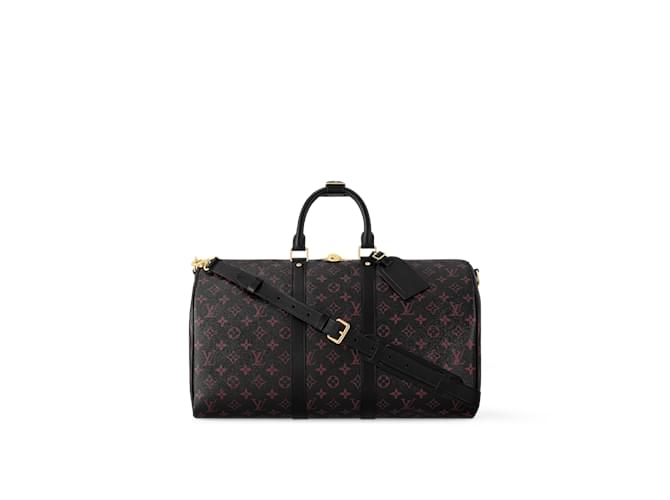 Lv keepall 50 black sale