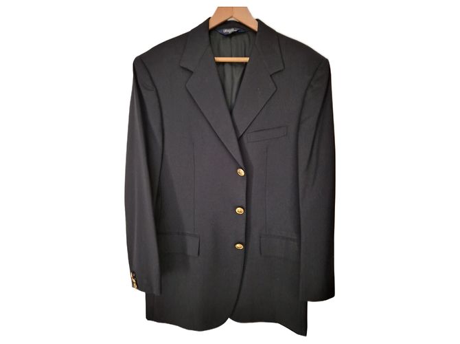 Blazer Ralph Lauren in lana blu navy