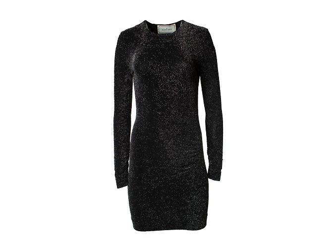 By Malene Birger Glitter Stretchkleid von Malene Birger Schwarz Silber