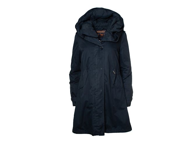 Woolrich, casaco parka azul