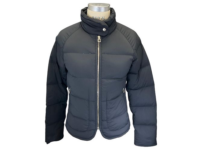 Trim Hermès Extra Leichte Pufferjacke Hermes Black Schwarz