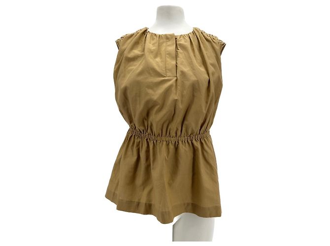 Autre Marque Loulou estudio tops T.Internacional M Algodón Camello