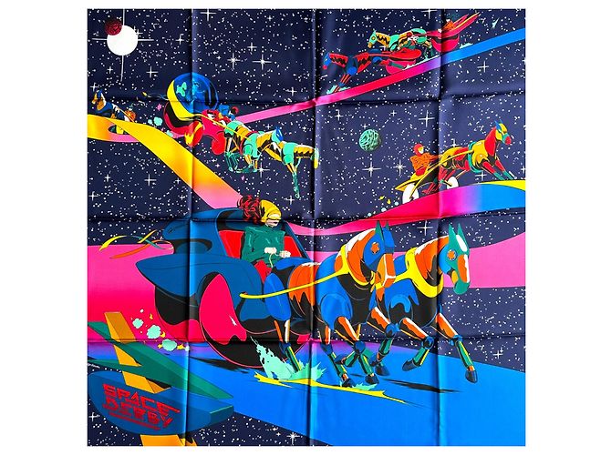 Hermès DERBY SPAZIALE Multicolore