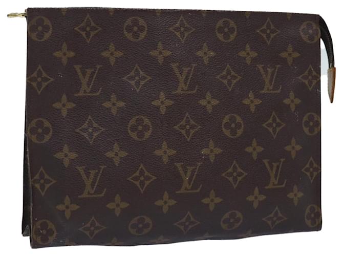 LOUIS VUITTON Monogram Poche Toilette 26 Pouch M47542 LV Auth am6697 Cloth  ref.1572864