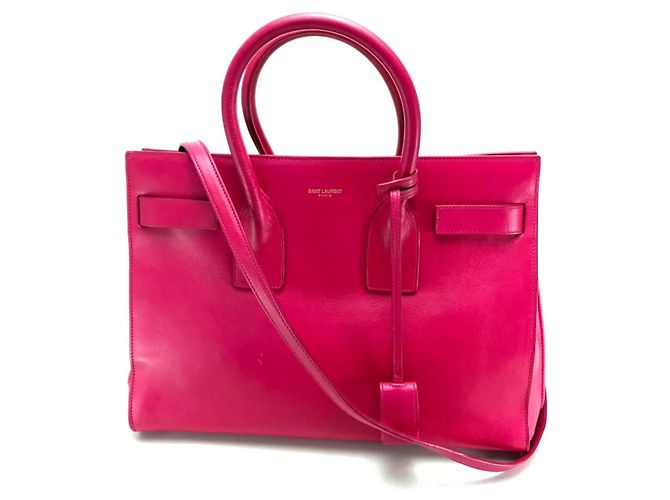 Klassische Sac de Jour Handtasche von Saint Laurent Pink