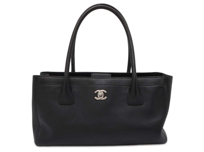 Chanel Tote Bag Coco Mark Executive Line A67282 Schwarz