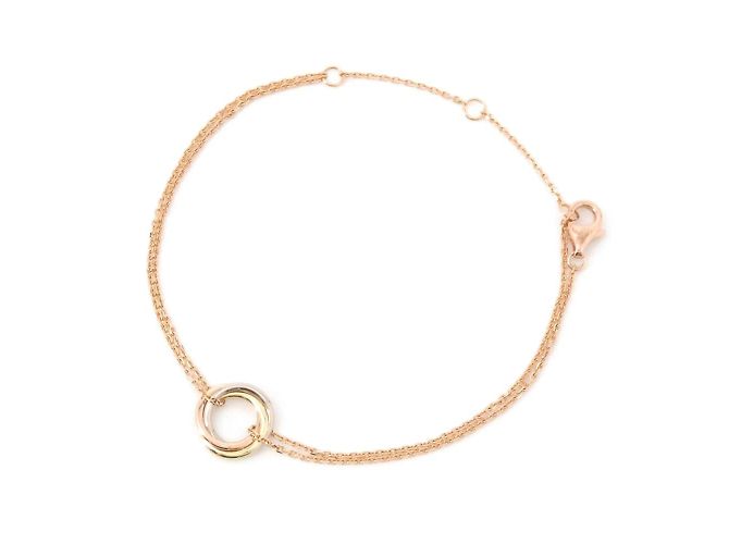 Pulseira charm Trinity da Cartier