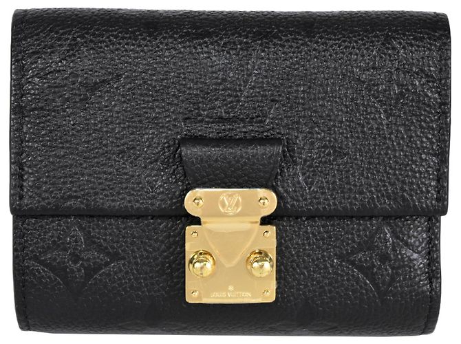 Louis Vuitton Portefeuille Metis Compact Tri-fold Wallet Black