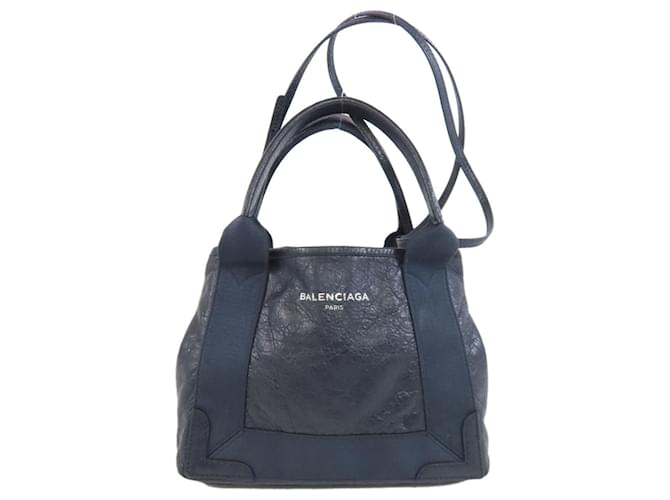 Balenciaga 390346 Borsa Cabas XS Blu Navy