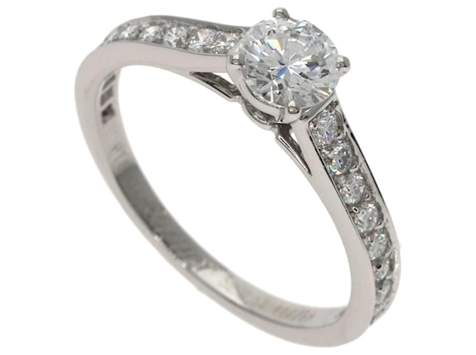 Cartier Solitaire 1895 Diamant Platinring ref.1575207 Joli Closet