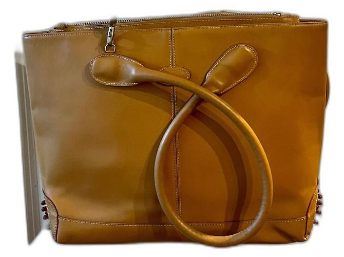 Tod's D-Bag de piel de ternera con acabado gommino Marrón claro Caramelo