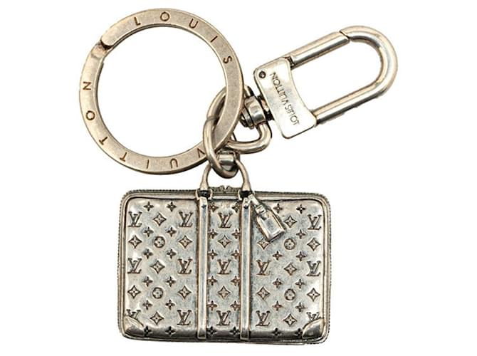 Louis Vuitton Monogram The Sirius Keychain Bag Charm Silvery Metal  ref.1575658