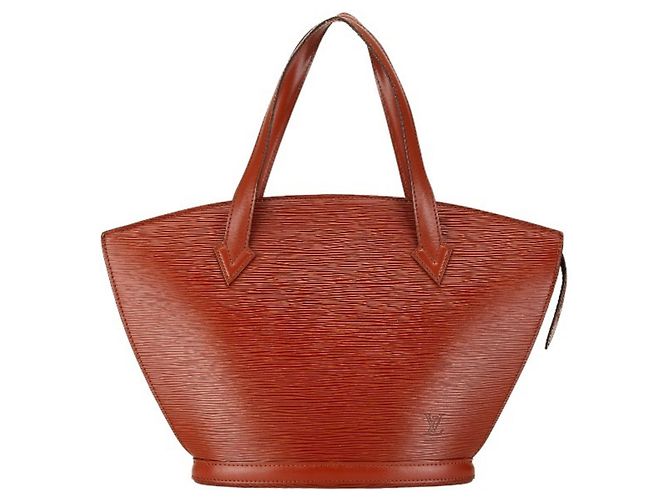 Borsa Epi Saint Jacques di Louis Vuitton Marrone