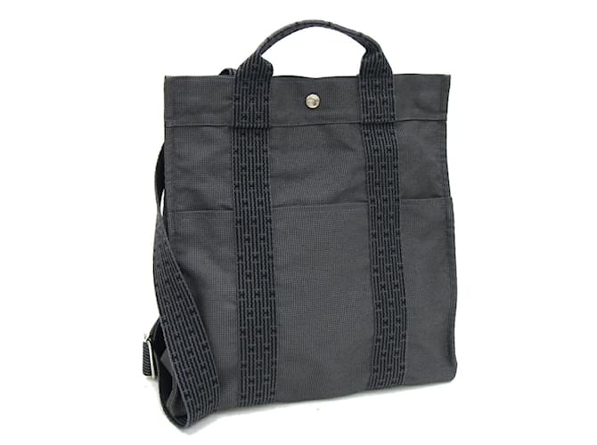 Hermes canvas backpack sale