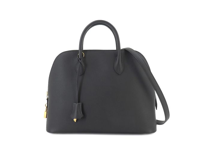 Hermès Hermes Bolide 1923 Shoulder Bag Black