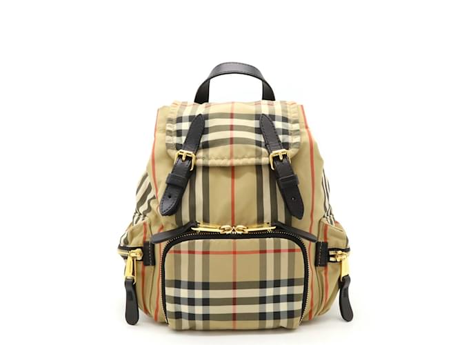 Burberry plaid backpack online