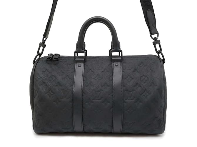 Louis Vuitton Monogram Taurillon Keepall Bandouliere 35