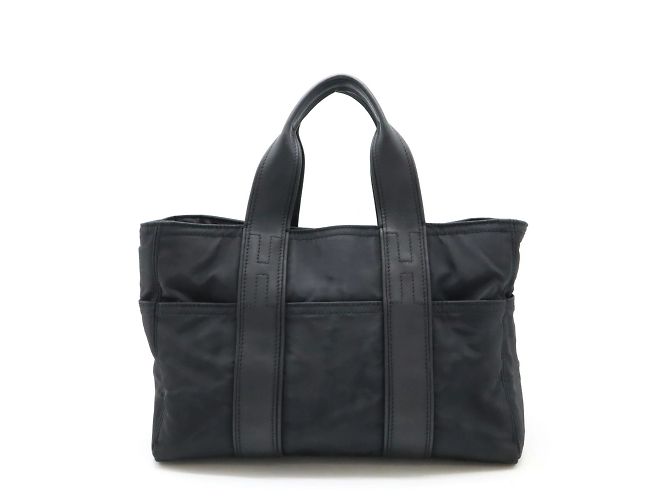 Hermès Sac tote Hermes Acapulco PM Noir