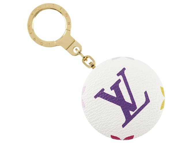 Louis Vuitton Astropill Charm Keychain White Multiple colors Cloth  ref.1578052