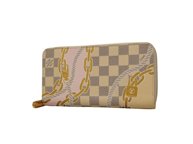 Louis Vuitton Monogram Damier sold Azur Long Bifold Wallet