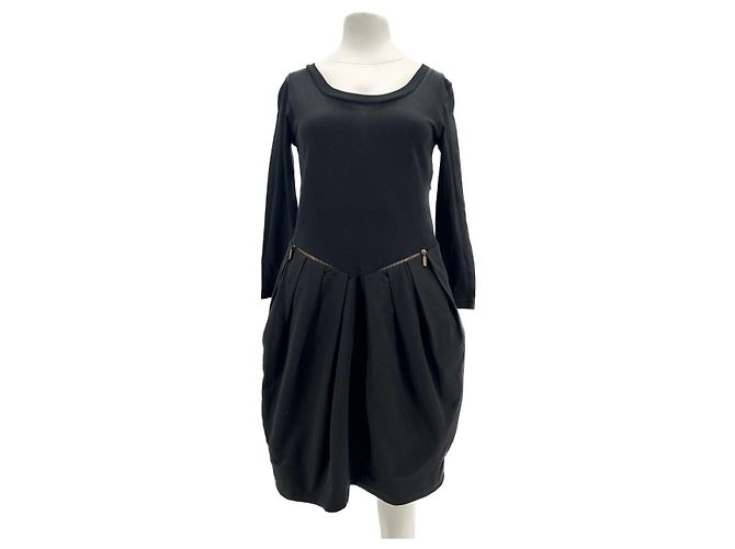 Vestidos See by Chloé T.FR 36 Algodão Preto