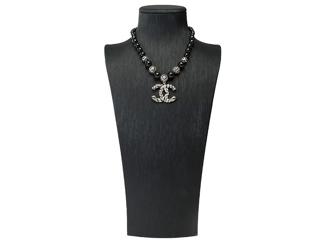 Gioielli CHANEL CC in Perla Nera - 102034 Nero