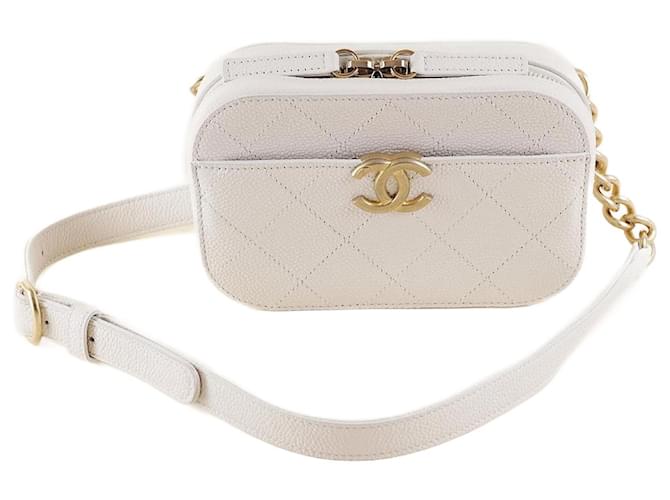 Chanel belt bag white online