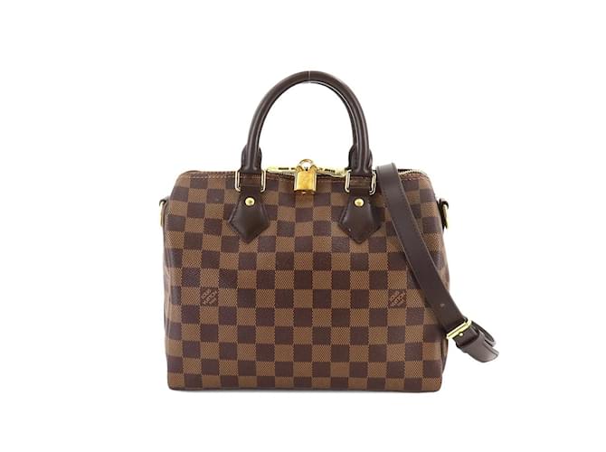 25 Damier Ebene Lv Speedy 25b Louis Vuitton Damier Ebene Strap Hotsell
