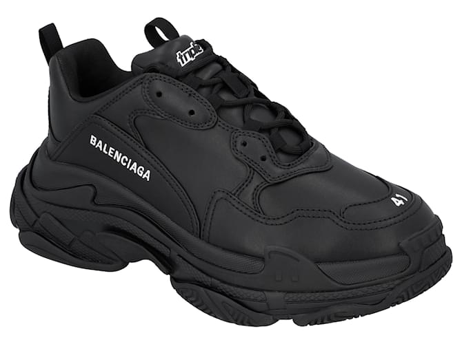 Balenciaga triple s all black fake best sale