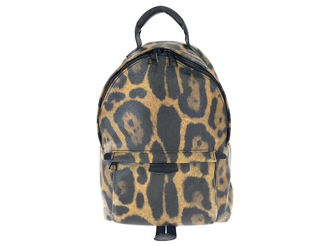 Louis Vuitton Palm Springs PM Leopard Backpack Brown Cloth ref.1585465 -  Joli Closet