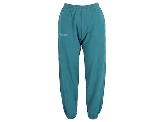 Autre Marque Pangaia 365 Heavyweight Track Pants in Blue Green Cotton  ref.1585791