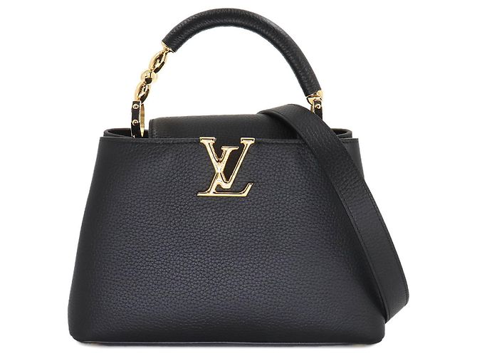 Borsa a Spalla Capucines BB di Louis Vuitton Nero