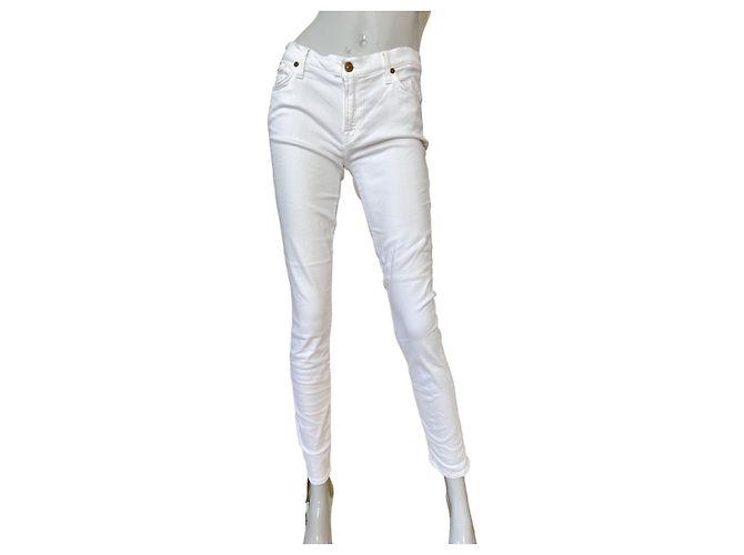Vaqueros Skinny Blancos 7 For All Mankind