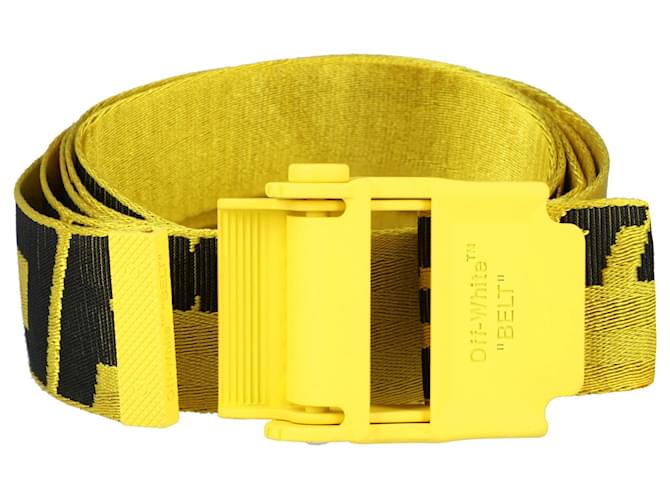 Off white yellow belt price hotsell