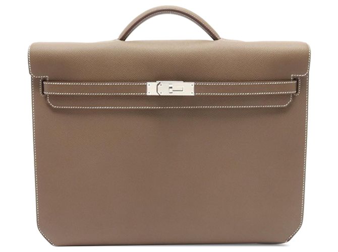 Hermès Brown Epsom Kelly Depeches 36 Taupe