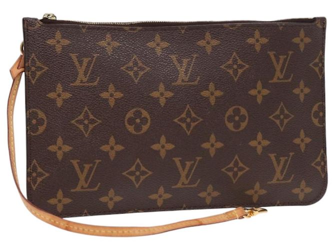LOUIS VUITTON Monogram Neverfull MM Pouch Accessorio Pouch LV Auth 84859 Monogramma