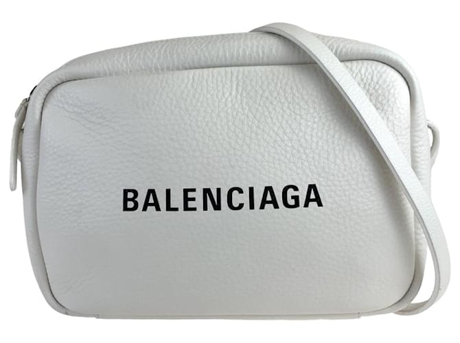 Balenciaga camera bag white deals